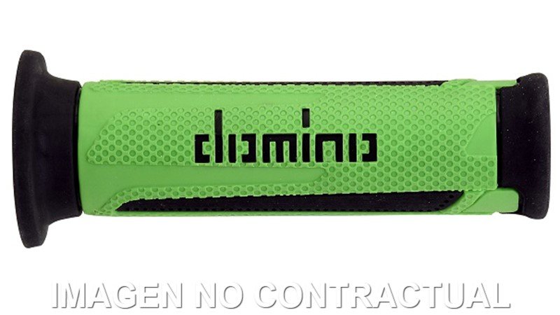 Punhos Domino Turismo Verde-Preto Abiertos D 22 mm L 120 mm