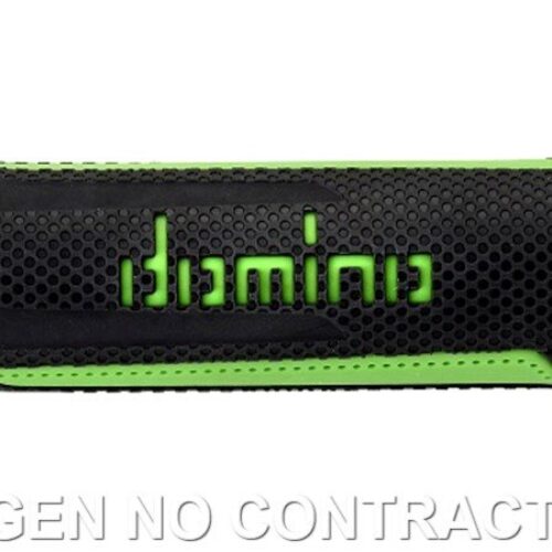 Punhos Domino Turismo Antracita-Verde Abiertos D 22 mm L 120 mm