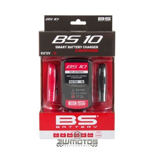Carregador Baterias BS BS10 6V/12V – 1000MA