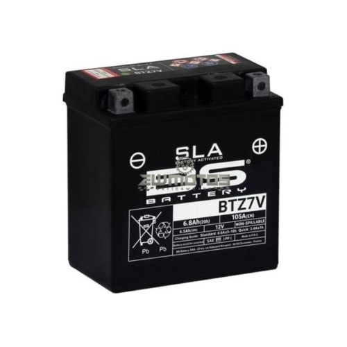 Bateria BS BTZ7V SLA (Prontas para Aplicação)