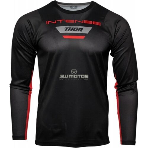 Camisola Intense LS Preto/Cinza (XL) – Thor