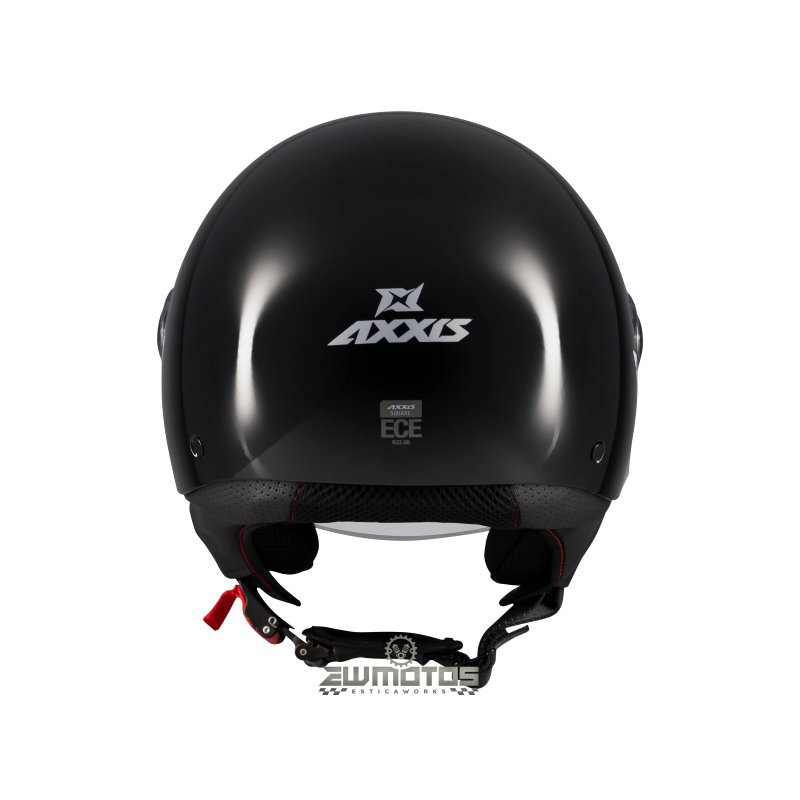 Capacete Axxis Square Solid Branco Pérola – M - Image 3