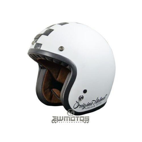 Capacete Primo Scacco Black/White Mate (S) – Origine