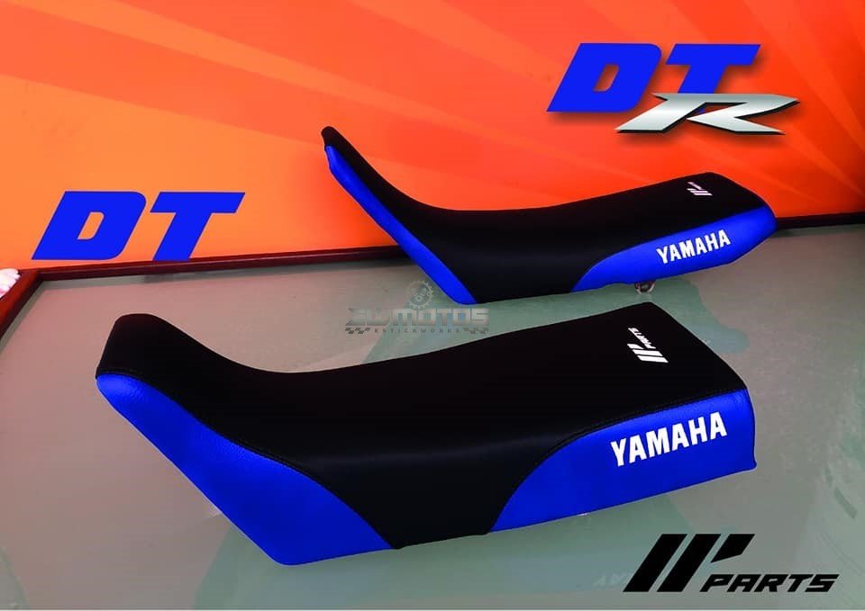 Capa Selim Yamaha DT 50 Preto / Azul – HP - Image 3
