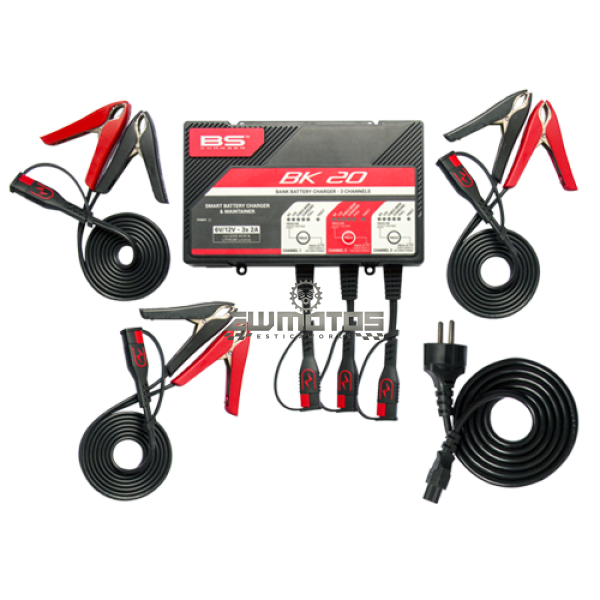 Carregador Baterias BK20 Ácido + Lítio 6V/12V – BS