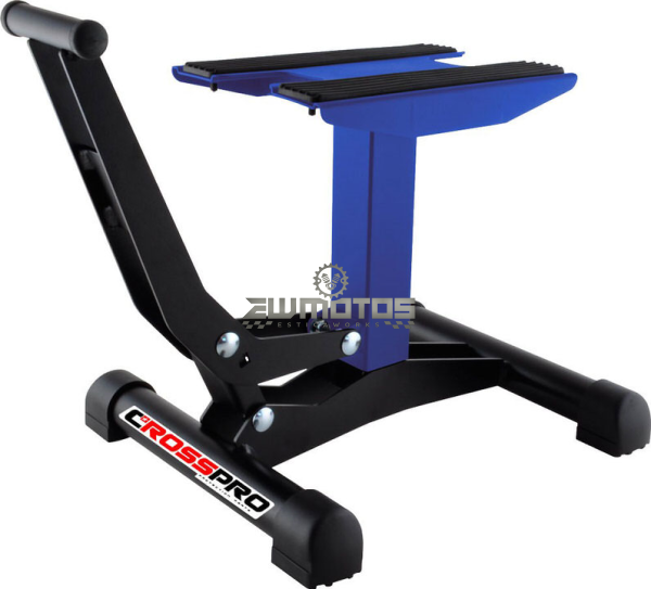 Cavalete XTREME 16 c/sistema de elevação AZUL – CROSSPRO