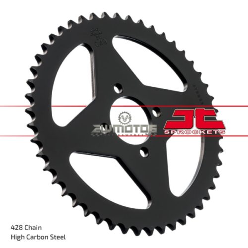 Cremalheira 41D Yamaha DT 50 LCDE / DT 80 / TTR 125 – JT