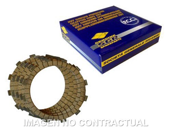 KIT DISCOS EMBRAIAGEM FCC HONDA CBR 600 F4