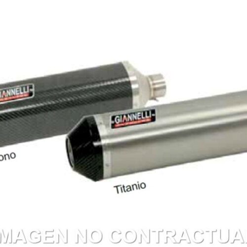 Silencioso Giannelli Titanio Kawasaki ZX10