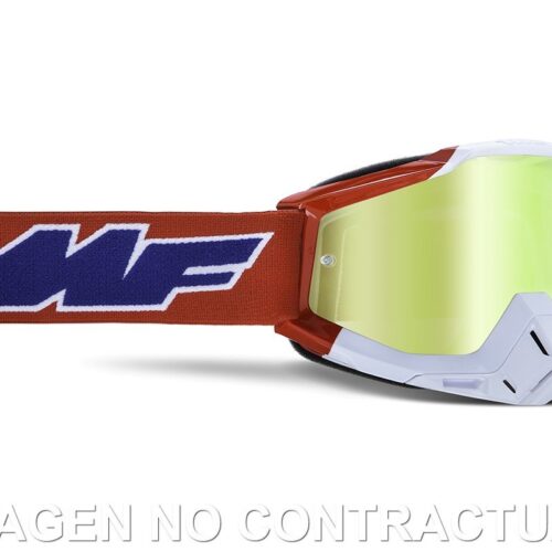 FMF POWERBOMB GOGGLE US OF A – MIRROR TRUE GOLD