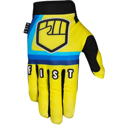 LUVAS FIST 90’S YELLOW (Adulto) TAMANHO XS