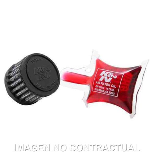 Filtro de ar K&N Universal borracha 5,8’FLG, 1-3/8′