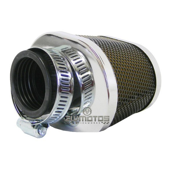 Filtro de Ar Cónico Cromado 48mm - Image 2
