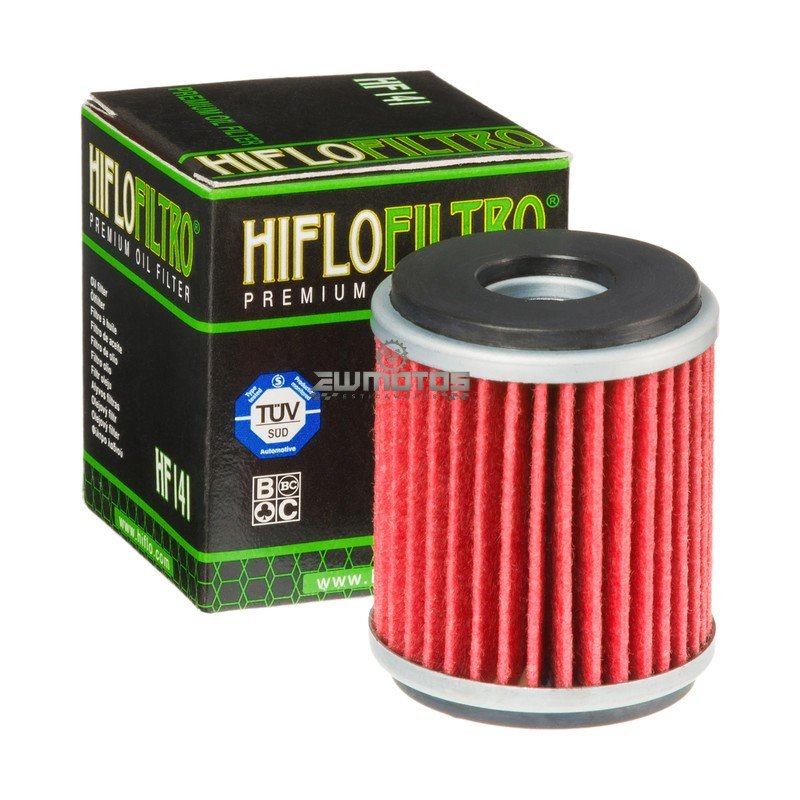 Filtro de Óleo Hiflofiltro HF141 Yamaha WR125, YZF-R125, WR250, YZ250, WR450, YZ450