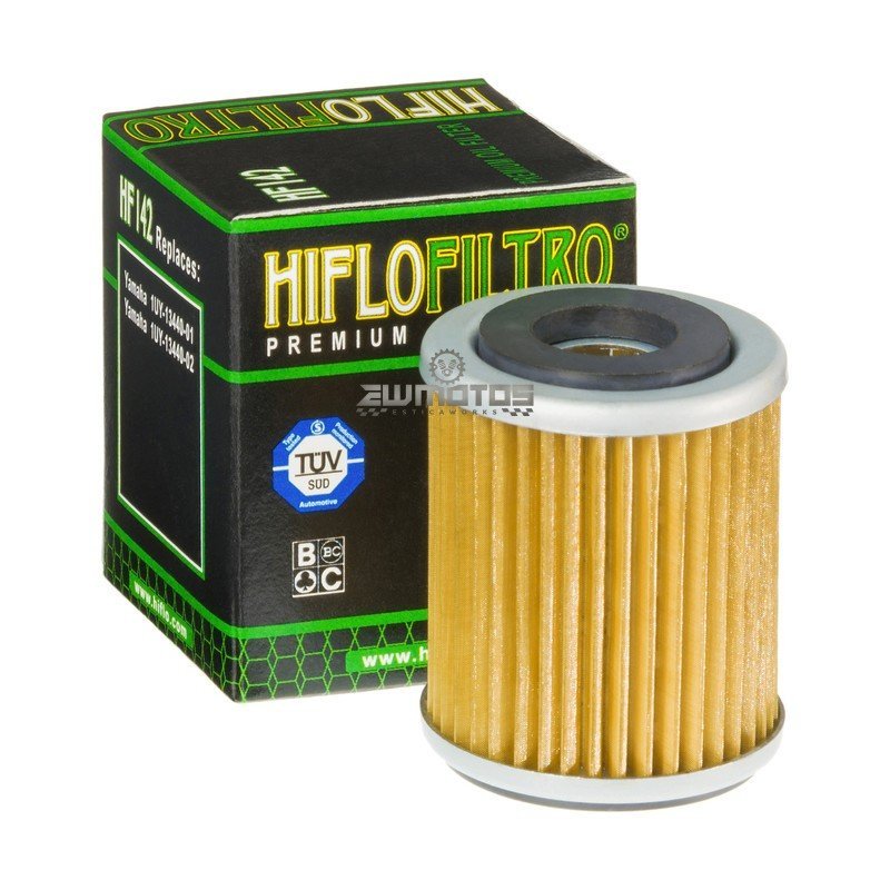 Filtro de Óleo Hiflofiltro HF142 – TM Racing 250-450 / YFM 350 Raptor, Warrior / TTR250 / WR250F / YZ250F / WR400F / YZ400F / WR426F / YZ426F /