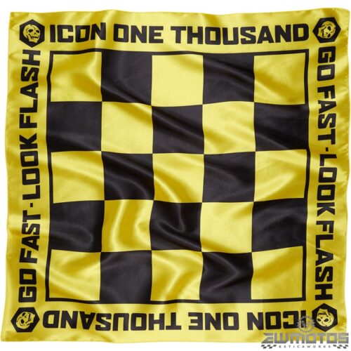 Lenço ICON 1000 amarelo e preto