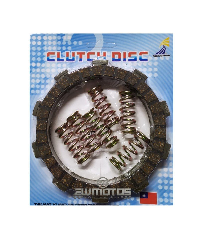 Jogo Discos Embraiagem c/ Molas Yamaha DTR 125