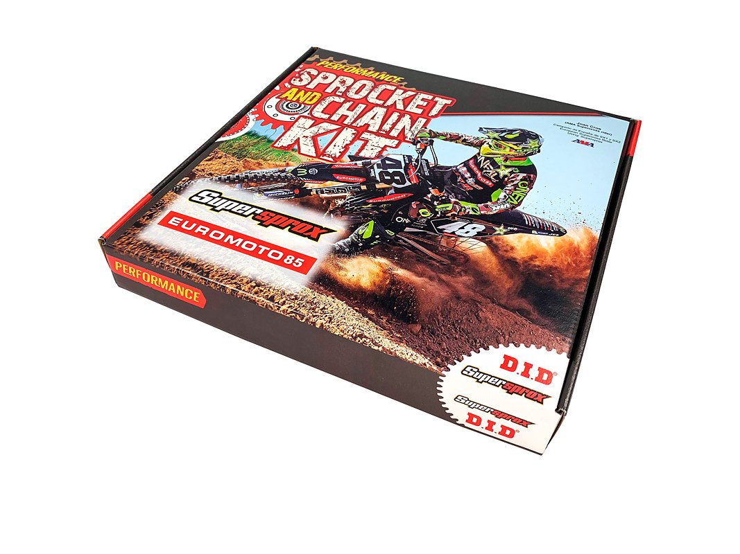 Kit de transmisión X-ring negra KTM 125