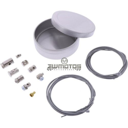 Kit Reparação Cabo Acelerador + Embraiagem + Serra Cabos