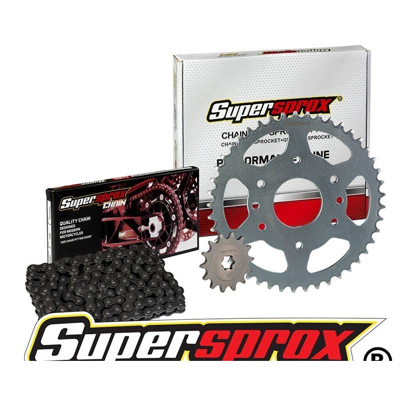 KIT TRANSMISSÃO SUPERSPROX KAWASAKI Z125 (18/23)
