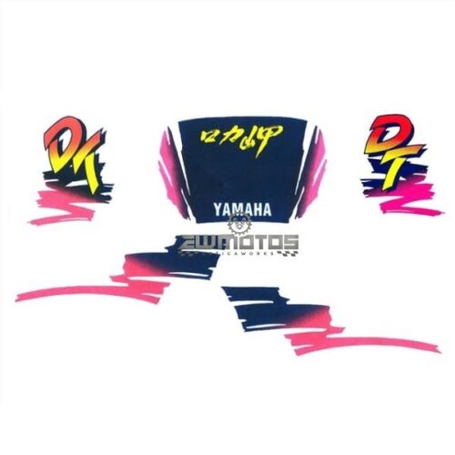 Kit Autocolantes Yamaha DT 50 LC Azul/Rosa
