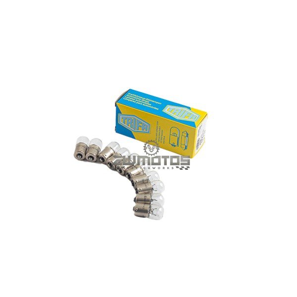 Kit Lâmpadas 5W, 12V, BA15 S (10 Unidades)