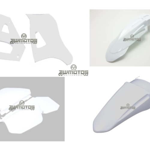 Kit Plásticos Branco Yamaha DTR 125 – HP
