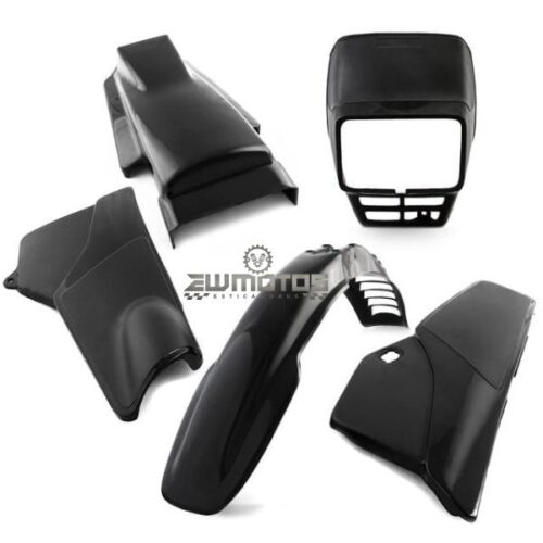 Kit Plásticos Yamaha DT 125 AC – Preto