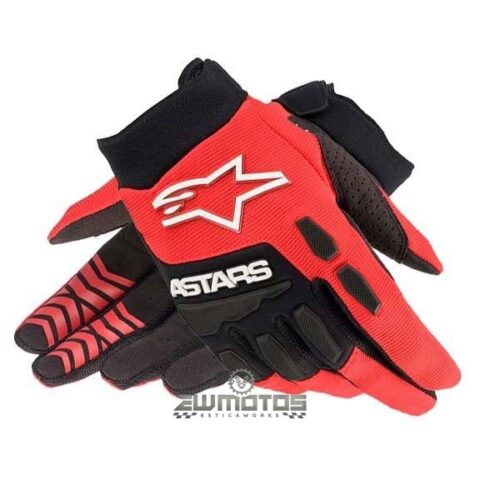 Luvas Full Bore Bright Red/Black (Tamanho S) – ALPINESTARS