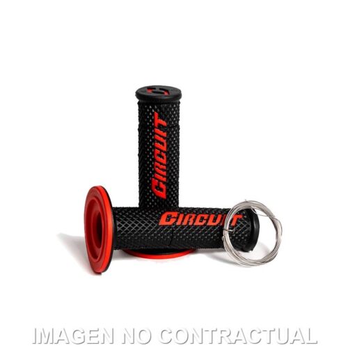 Punhos Circuit V Preto / Vermelho