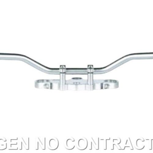 Guiador TRW aço 22 mm Superbike Confort plateado