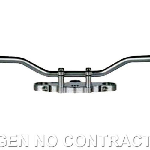 Guiador TRW aço 22 mm Superbike Confort cromado