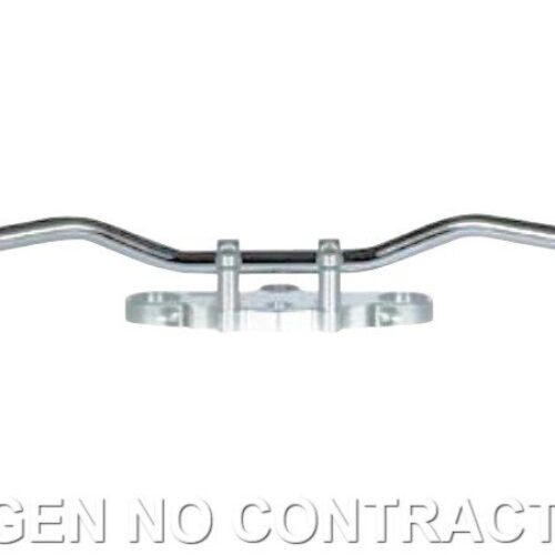Guiador TRW aço 22 mm Superbike Sportive plateado