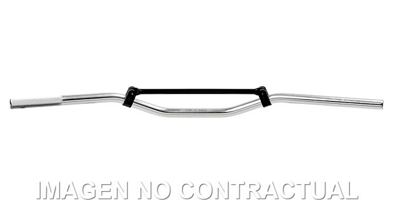 Guiador TRW Alumínio 22 mm Off-Road Prata Low