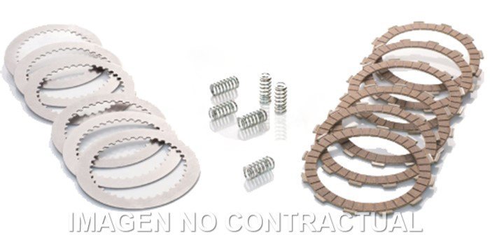KIT DISCOS + SEPARADORES + MOLAS (SUPERKIT) TRW MSK105