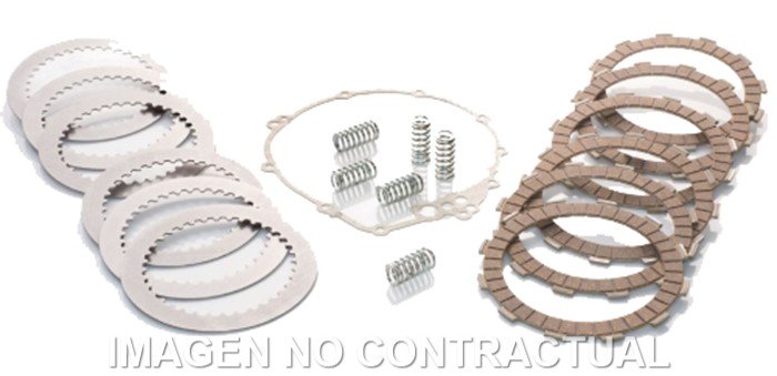 KIT DISCOS + SEPARADORES + MOLAS + JUNTA (SUPERKIT) TRW MSK224