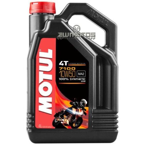 Óleo Motul 7100 10W50 4T – 4L (100% Sintético)