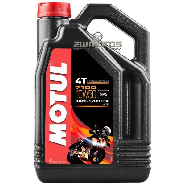Óleo Motul 7100 10W50 4T – 4L (100% Sintético)