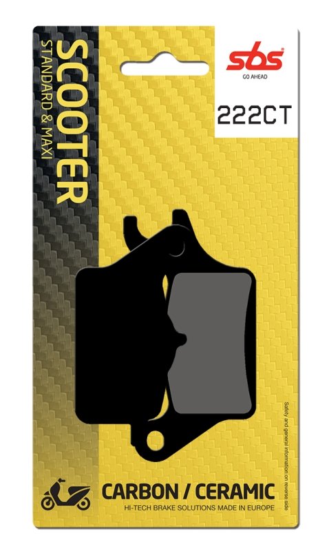 pastilha de travão SBS P222-CT