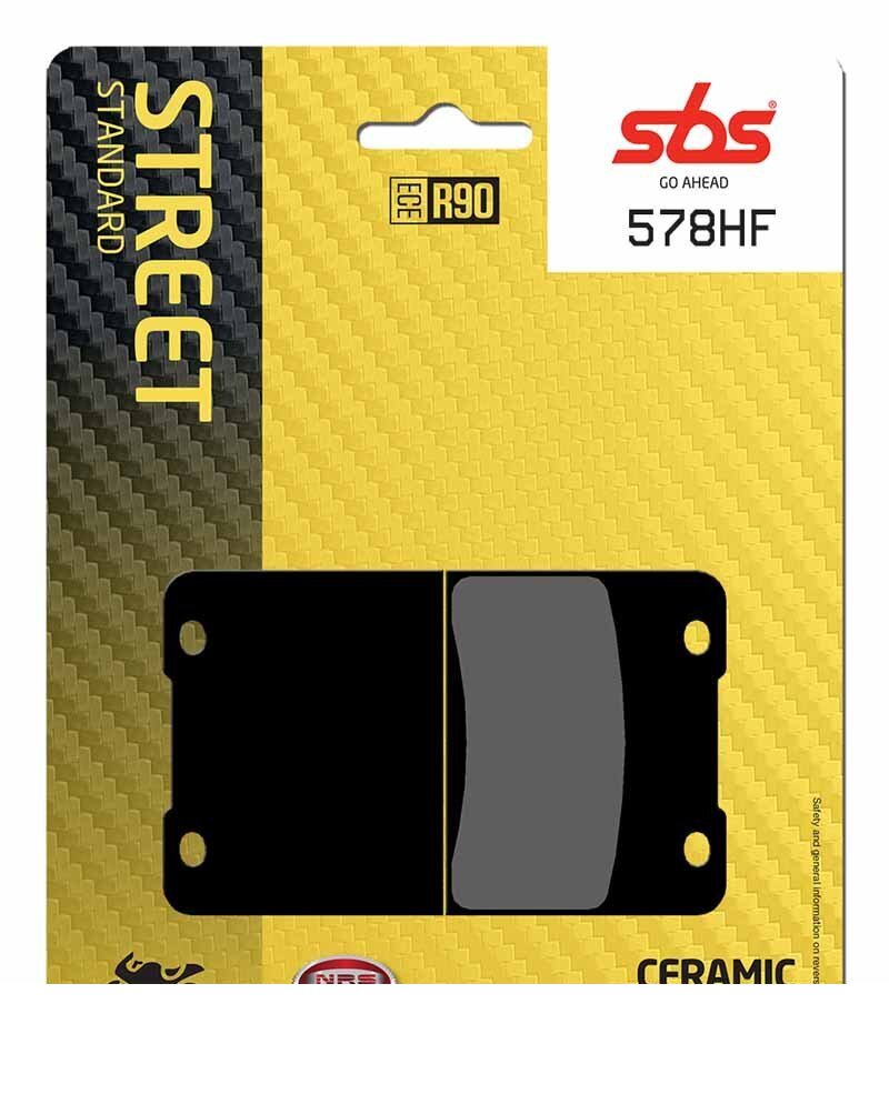 pastilha de travão SBS P578-HF