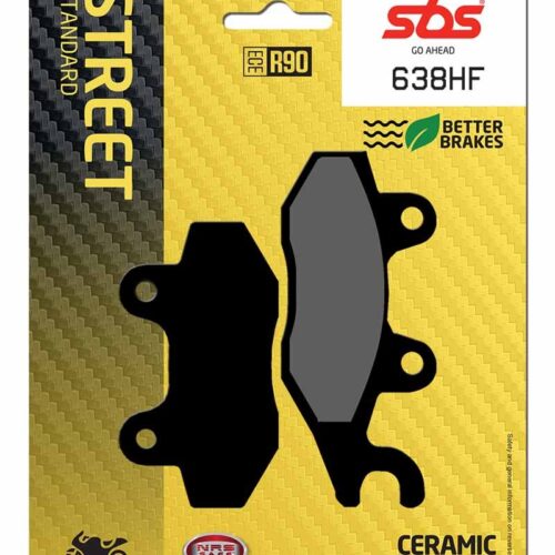 pastilha de travão SBS P638-HF