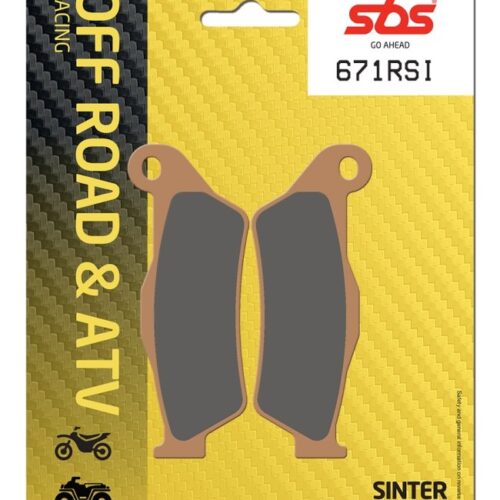 pastilha de travão SBS P671-RSI