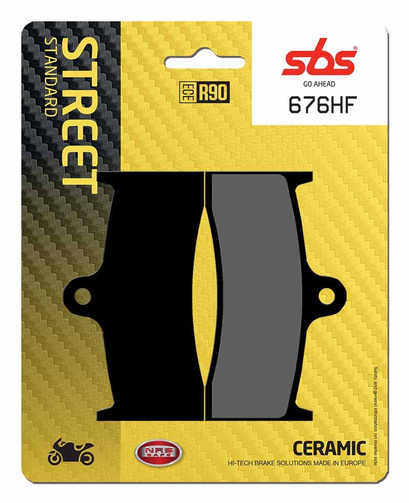 pastilha de travão SBS P676-HF