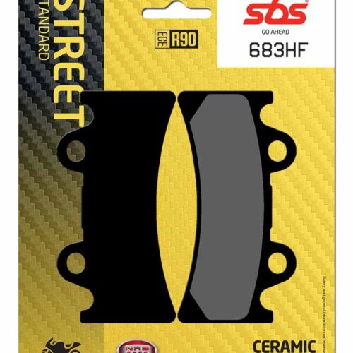 pastilha de travão SBS P683-HF