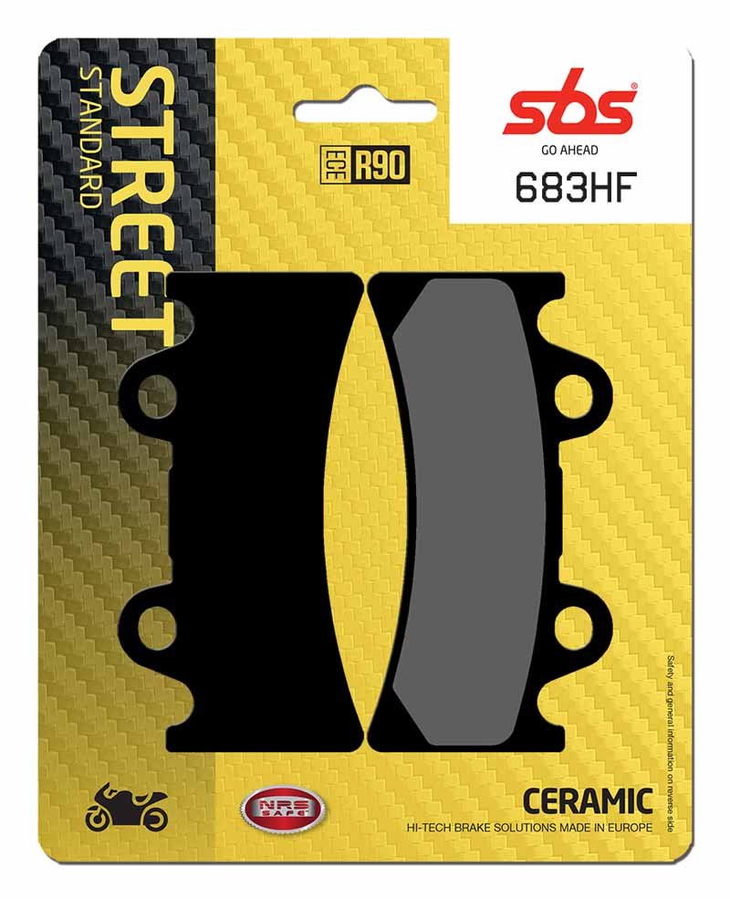 pastilha de travão SBS P683-HF