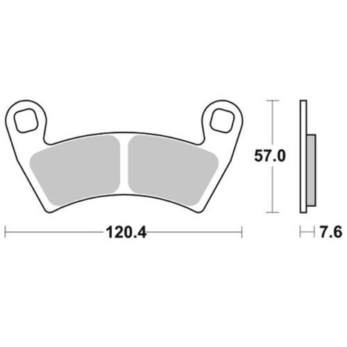 pastilha de travão SBS P897-PSI
