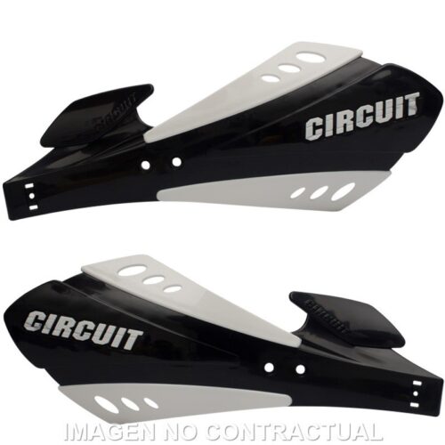 Protetor de mãos Circuit Sx Bicomponente Preto-Branco