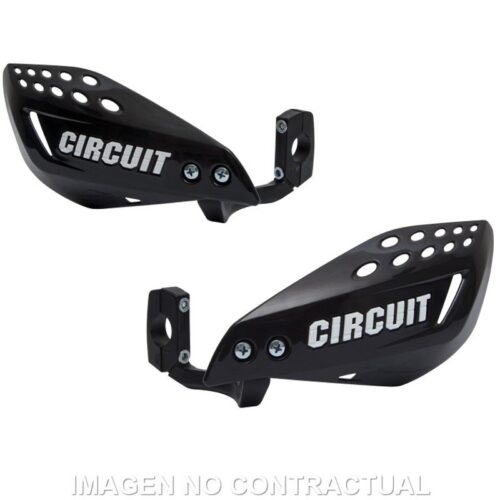 Protetor de mãos Circuit Vector Preto-Branco
