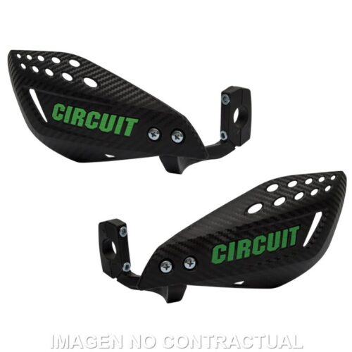 Protetor de mãos Circuit Vector Carbon Verde