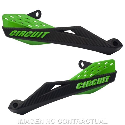 Protetor de mãos Circuit Fenix Nylon Preto-Verde
